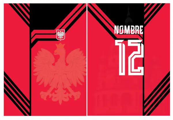 Jersey Polonia Rojo