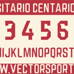 Tipografia Universitario Centenario 2024