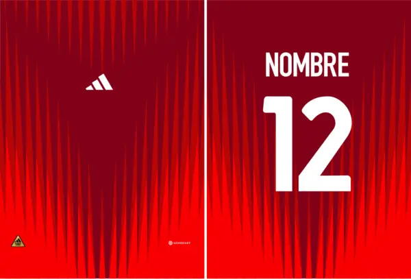 Jersey Rojo Lineal VS