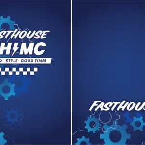 Motocross Fasthouse Blue