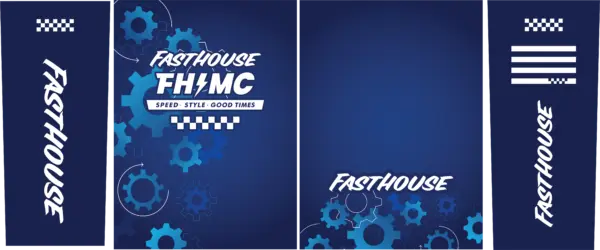 Motocross Fasthouse Blue