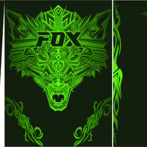 Motocross Fox Neon