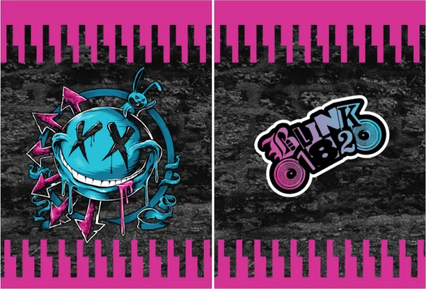 Blink182 Rock Design