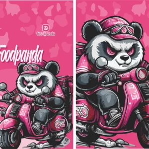 Panda Interclasse Fucsia