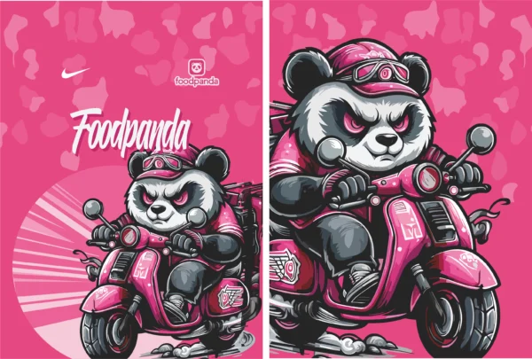 Panda Interclasse Fucsia