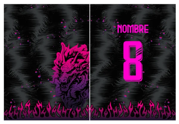 Dragon Interclasse neón Fucsia 25