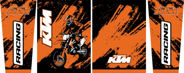 Motocross KTM Orange