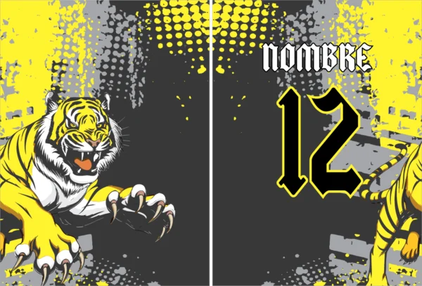 Tigre Negro Amarillo 25